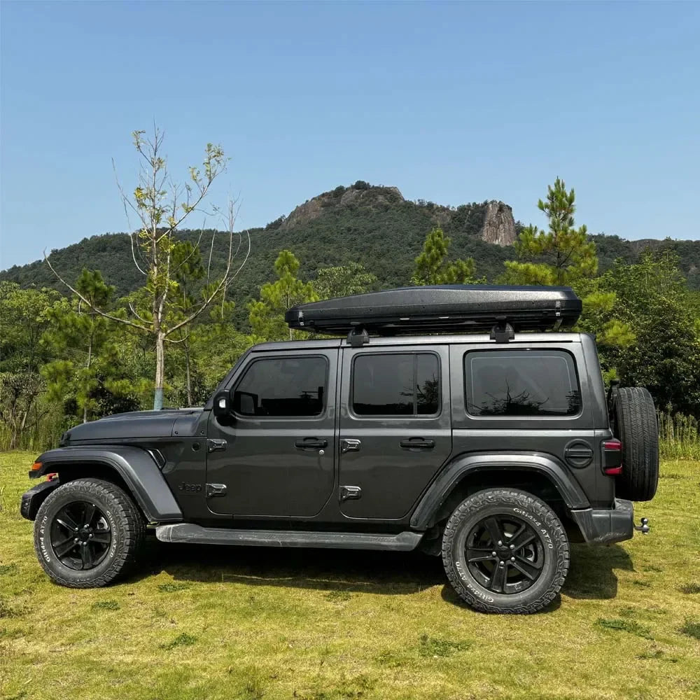 Tente de Toit Rigide Capacité 2-3 Personnes, Tente de Camping pour Véhicules Imperméable